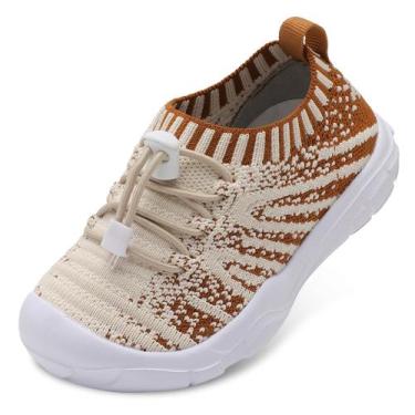 Imagem de Sapatos infantis FEETCITY, tênis para meninos e meninas, tamanho 6, ma