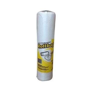 Imagem de Bobina Plástica picotada 40x60cm RollBag com 400 sacos