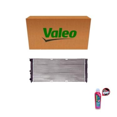 Imagem de Kit Radiador VW Santana Ford Versailles 1.8 2.0 96> + Aditivo Radiador Radiex R1892 Rosa Pronto Uso