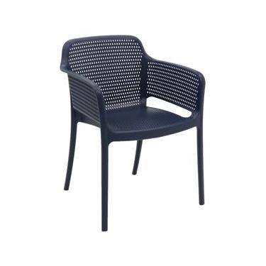 Imagem de Cadeira Tramontina Gabriela Azul Navy em Polipropileno e Fibra de Vidro