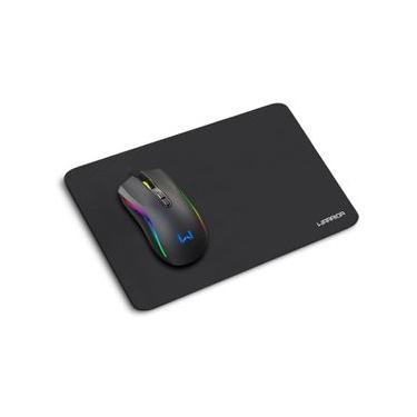 Imagem de Kit Mouse 3600DPI 7 Botões RGB e Mousepad Armory Warrior - MO396 MO396