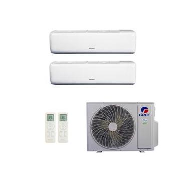 Imagem de Ar-Condicionado Multi Split Inverter Gree 24.000 (1x Evap HW 9.000 + 1x Evap HW 18.000) Quente/Frio