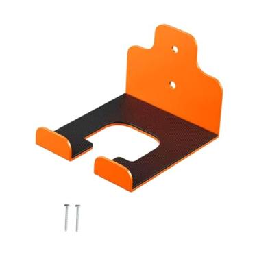 Imagem de IEUDNS Suporte multifuncional e estável para aparador de grama, ideal para garagem, depósito, porão e casa. Perfeito para organizar sua garagem, porão outros, Laranja