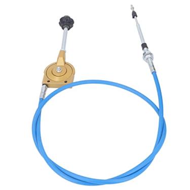 Imagem de FTVOGUE Cabo Acelerador, Cabo de Acelerador de Resposta Rápida para Controle de Misturador, Feito de PU e Aço Inoxidável Com Comprimento de de 2 M, Peça de Reposição Adequada para Ambos e