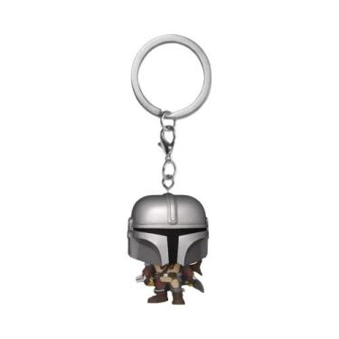 Imagem de Chaveiro Obi-Wan Kenobi Baby Yoda Boba Fett Figura De PVC Estilo Chibi