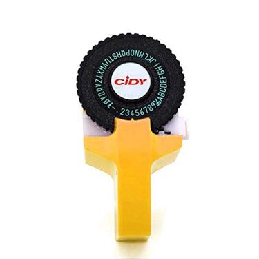 Imagem de Máquina portátil manual de DIY etiquetas 3D com estampagem em relevo impressora escrever fitas etiqueta plástico PVC 9mm