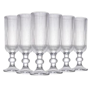 Imagem de Jogo de 6 Taças para Champanhe - Vidro - 160ml - Full Fit