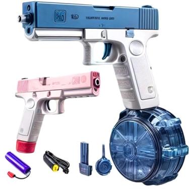 Imagem de Pistola Água Elétrica Recarregável 10m Alta Pressão Babyland Sortida