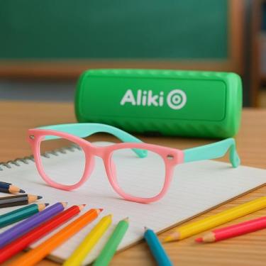 Imagem de Armação de óculos p/ grau criança-infantil flexível-tessera cor:rosa-v