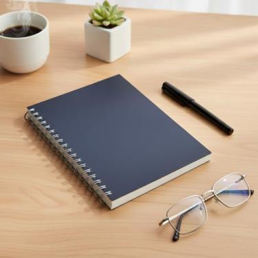 Imagem de Caderno Planner B5, Capa em PU, Azul, Design Funcional, Multiuso para Trabalho, Estudo e Viagens, Organizador Diário