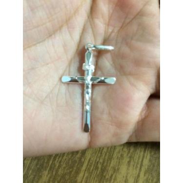 Imagem de Promoção Crucifixo Prata Italiana Maciça 925 3 Cm X 2 Cm - Lojas La&Ny