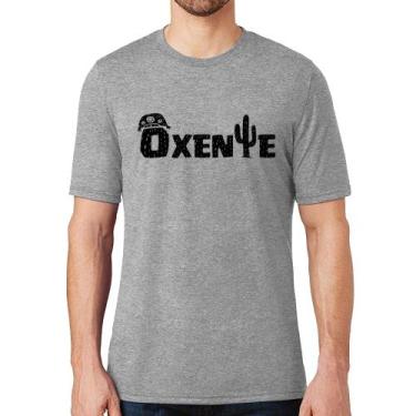Imagem de Camiseta Ôxente Nordeste - Foca na Moda, Cinza, M