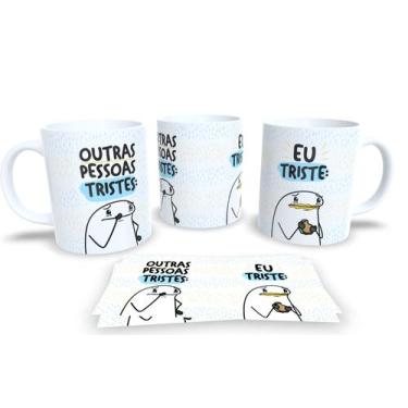Imagem de Caneca de Porcelana Personalizada Flork Engraçadas, Divertidas e Deboc