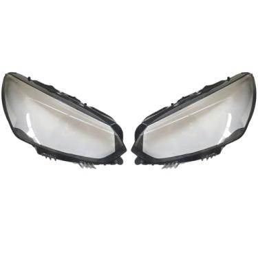 Imagem de Carcaça da lâmpada automática tampa da lente do farol compatível com peugeot 208 2020 2021 2022 2023 farol abajur transparente acessórios para carro DDZ-208-20LR(1 pair)