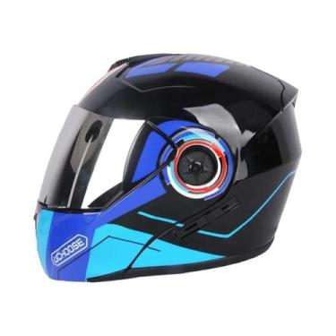 Imagem de Capacete De Motocicleta Unissex De Rosto Inteiro 2024, Capacete Modula