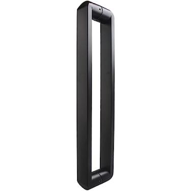 Imagem de Puxador de porta de chuveiro de vidro de empurrar e puxar, alça de aço inoxidável, puxadores de porta de banheiro de substituição, conjuntos de barras de apoio - 500 mm