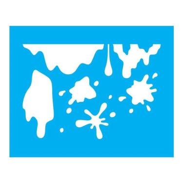 Imagem de Stencil Tamako Chocolate - 20X25Cm - Ref B215