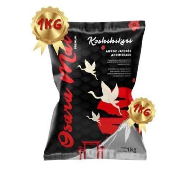 Imagem de Arroz Koshihikari Osara Mai Premium Curto 1kg - Osara Alimentos