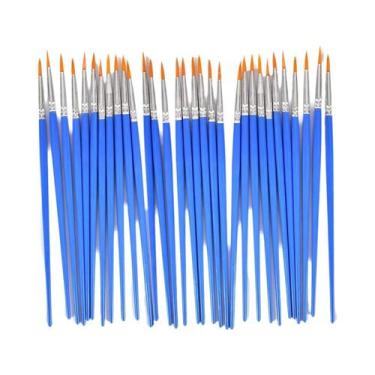 Imagem de Pincéis De Ponta Fina Para Graffiti DIY Em Acrílico E Aquarela, Azul E