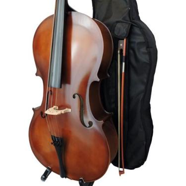 Imagem de Violoncelo Barth 4/4 Old- Capa Bag + Breu + Arco - Profissional Comple