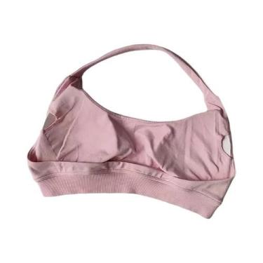 Imagem de Sutiã Esportivo Feminino De Alto Suporte, Sem Costura, Halter, Com Efe