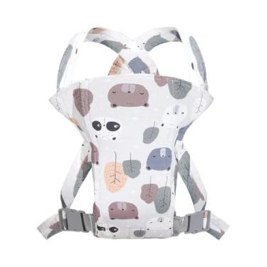 Imagem de Canguru Ergonômico Para Bebês: Sling Confortável Para Recém-Nascidos E