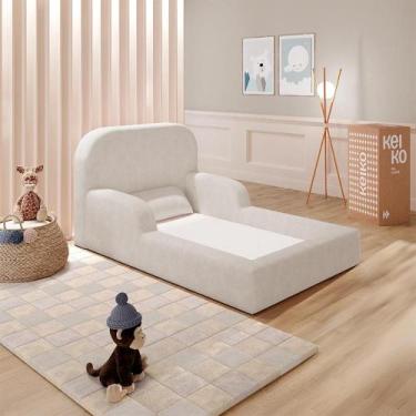Imagem de Cama Montessoriana Berço Encanto 100 Espuma Bege Keiko - Keiko Colchõe