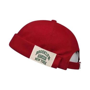 Imagem de Gorro Unissex Ajustável De Algodão Brooklyn Nova York Estilo De Rua Mo