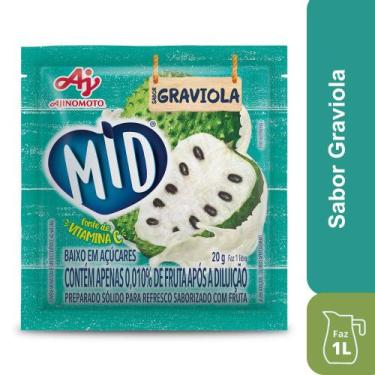 Imagem de Refresco Em Pó Mid Sabor Graviola 20G - AJINOMOTO