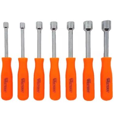 Imagem de Kit Ferramenta Acompanha 7 Peças Com Ponta Sextavado