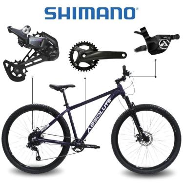 Imagem de Bicicleta Aro 29 Absolute Nero 5 Shimano Deore 12v Freio Hidráulico 17 Azul Mar