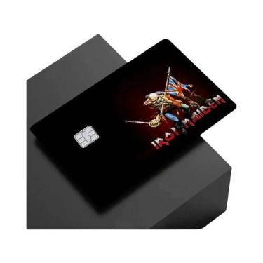 Imagem de Película Adesiva 3D De Metal Anime Para Cartão De Crédito/Débito - I-I