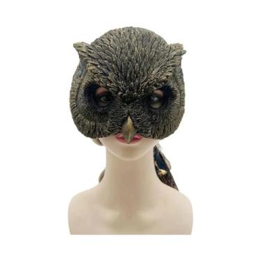 Imagem de Máscara De Coruja De Halloween Em Espuma PU, Máscara De Cosplay Para F