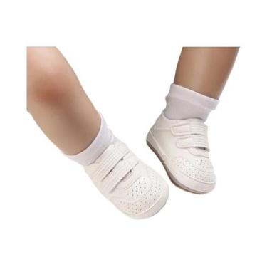Imagem de Sapatos De Lazer Para Bebês De 0 a 1 Ano Com Solado Macio, Primavera E