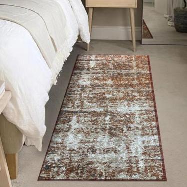 Imagem de 2 Tapete Quarto Beira Cama Antiderrapante 66x120 Js Bah M13 - IDEALIZA