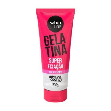 Imagem de Gelatina Salon Line Tô de Cacho Super Fixação 200g - TO DE CACHO