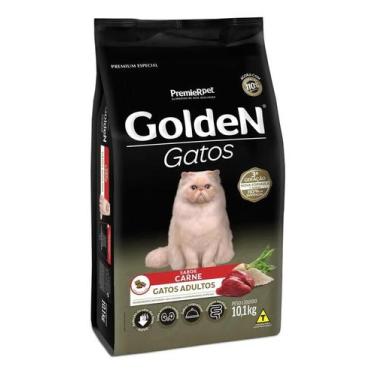 Imagem de Ração Golden Gatos Adultos Sabor Carne 10,1kg - Congratulations Store