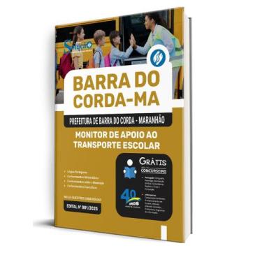 Imagem de Apostila Prefeitura de Barra do Corda - MA - Monitor de Apoio ao Trans