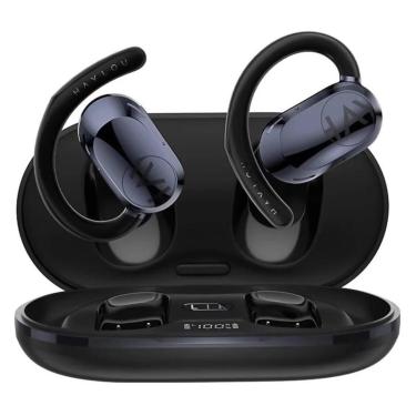 Imagem de Fone Haylou Earhook 1 Ow02 Com Enc, Gancho Bl 5.4 App Customização som AI 4 Microfones...