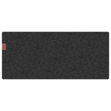 Imagem de Mousepad Deskmat Office, Feltro 90x40cm, Porta Copo, Antiderrapante, B
