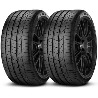 Imagem de Kit 2 Pneus Pirelli Aro 19 255/35R19 P Zero (PZ4) 96Y XL Run Flat