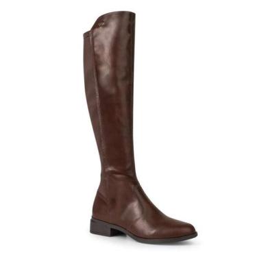 Imagem de Bota Mississipi Cano Alto - Feminino - Marrom - 37, Marrom, 37