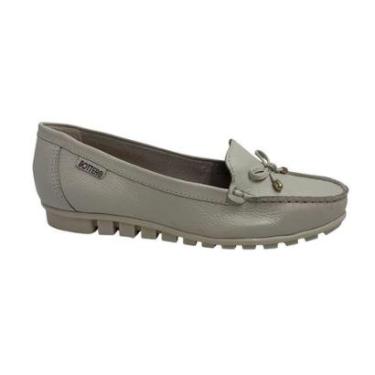 Imagem de Sapato Mocassim Feminino Bottero em Couro Off White 354001 - Off 40-Feminino