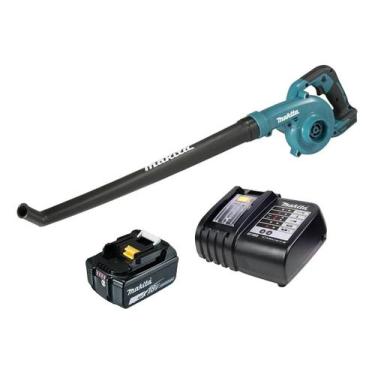 Imagem de Soprador De Folhas 18V Makita DUB186 com Bateria e Carregador