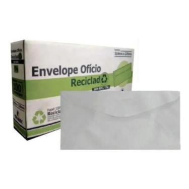 Imagem de Envelope ofício reciclado 114x229mm 100un - Cassmar