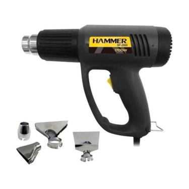 Imagem de Soprador Térmico Preto GYSP2000 1700W 110V - Hammer