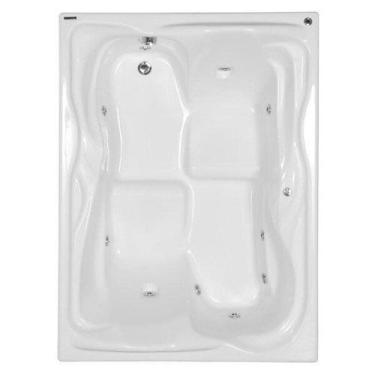 Imagem de Banheira Hidromassagem Astra Nobile Maggiore Luxo 180CMX130CMX53CM - 0