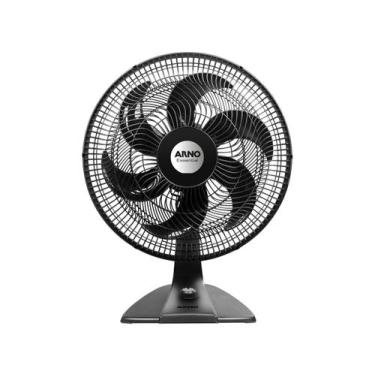 Imagem de Ventilador Arno de Mesa Essential 40cm VE2E, Preto, 110V