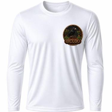 Imagem de Camisa Uv +50 Pássaro Bicudo - Proteção Solar cor:BrancoTamanho:M - Ge