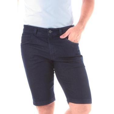 Imagem de Bermuda Jeans Traymon Slim 5 Bolsos Amaciada Masculina-Masculino
